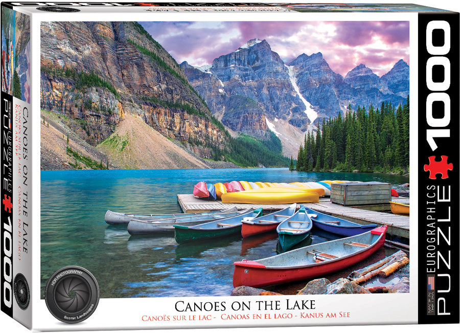 Canoes on the Lake 1000pc. Puzzle