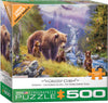 Grizzly Cubs 500pc. Puzzle