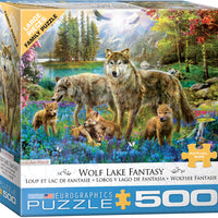 Wolf Lake Fantasy 500pc. Puzzle