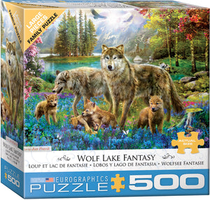 Wolf Lake Fantasy 500pc. Puzzle