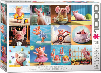 Funny PIgs 1000pc. Puzzle