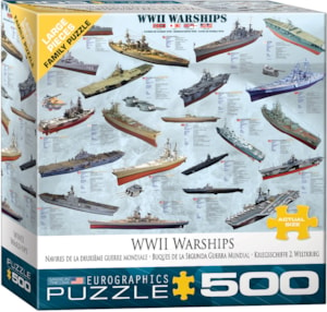 WWII Warships 500pc. Puzzle